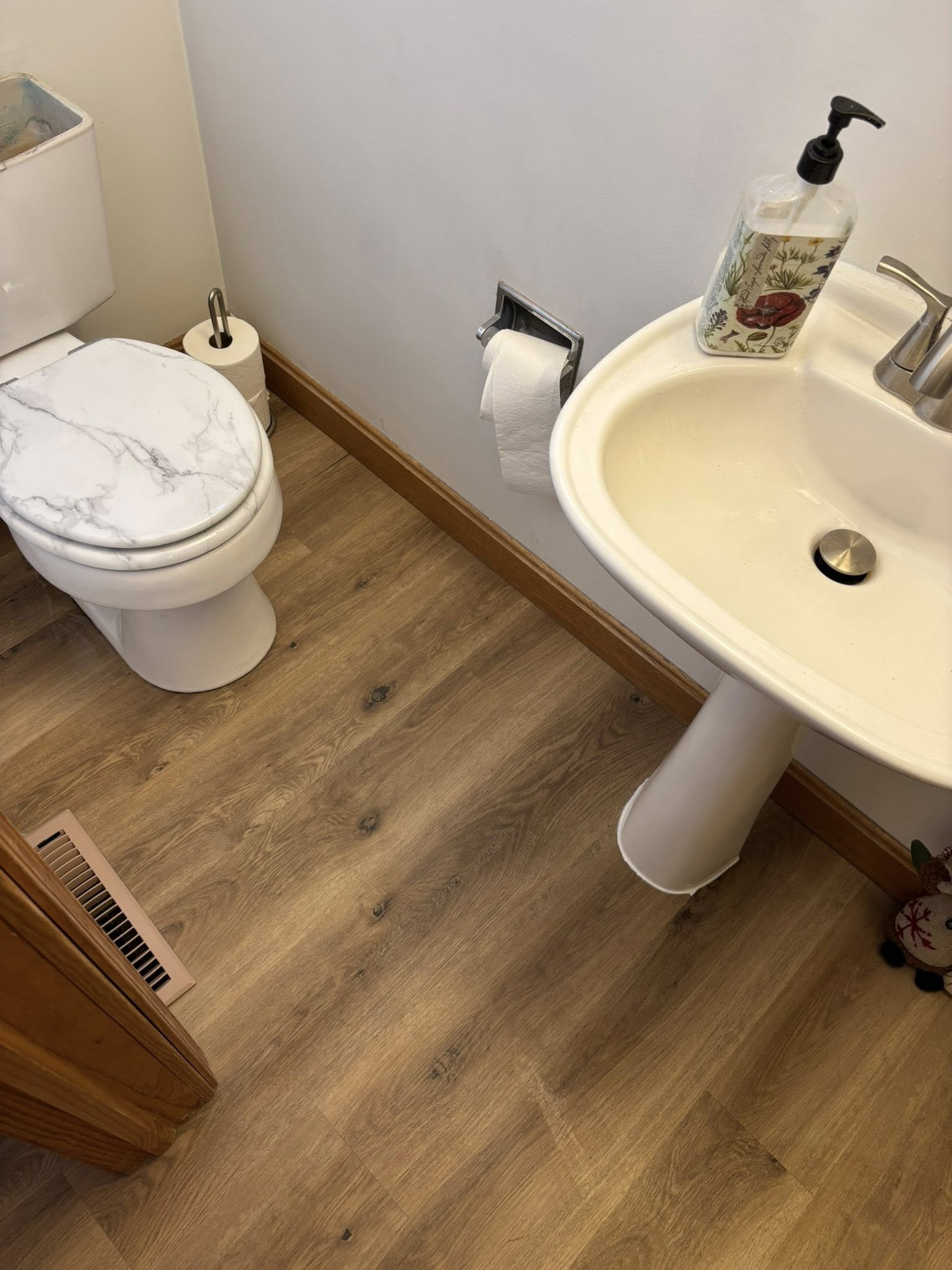 Bathroom – LVP Flooring